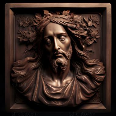 3D model st jesus (STL)